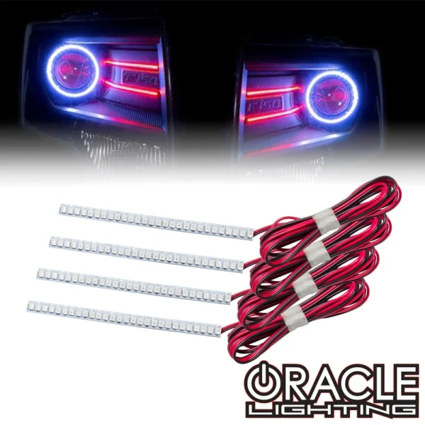 Oracle Lighting 2013-2014 Ford F-150 / Raptor LED Concept Strip Kit for Headlights Enhanced (2298-001, 2298-002, 2298-003, 2298-005, 2298-333)