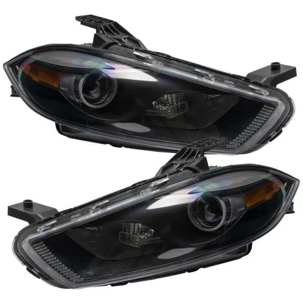 Oracle Lighting 2013-2016 Dodge Dart Non-HID Pre-Assembled LED Halo Headlights (Black Housing) (7169-001, 7169-003, 7169-330, 7169-333, 7169-334, 7169-335, 7169-504)