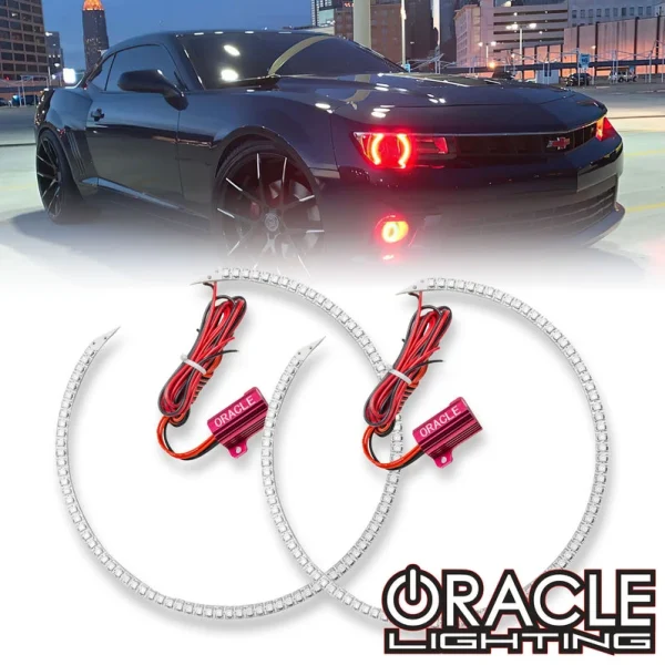 Oracle Lighting 2014-2015 Chevrolet Camaro Non-RS Round Style Headlight Halo Kit (2703-001, 2703-002, 2703-003, 2703-004, 2703-007, 2703-330, 2703-333, 2703-334, 2703-335, 2703-504)