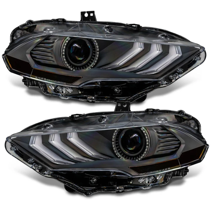 Oracle Lighting 2018-2023 Ford Mustang Black Series Dynamic ColorSHIFT® LED Headlights (8204-332) — product image 2