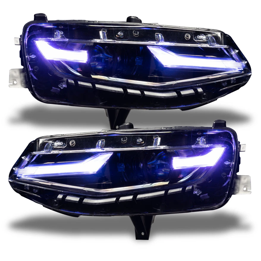 Oracle Lighting 2019-2024 Chevrolet Camaro LS/LT ColorSHIFT® RGB+A Headlight DRL Kit (1418-330, 1418-333, 1418-334, 1418-335, 1418-504)
