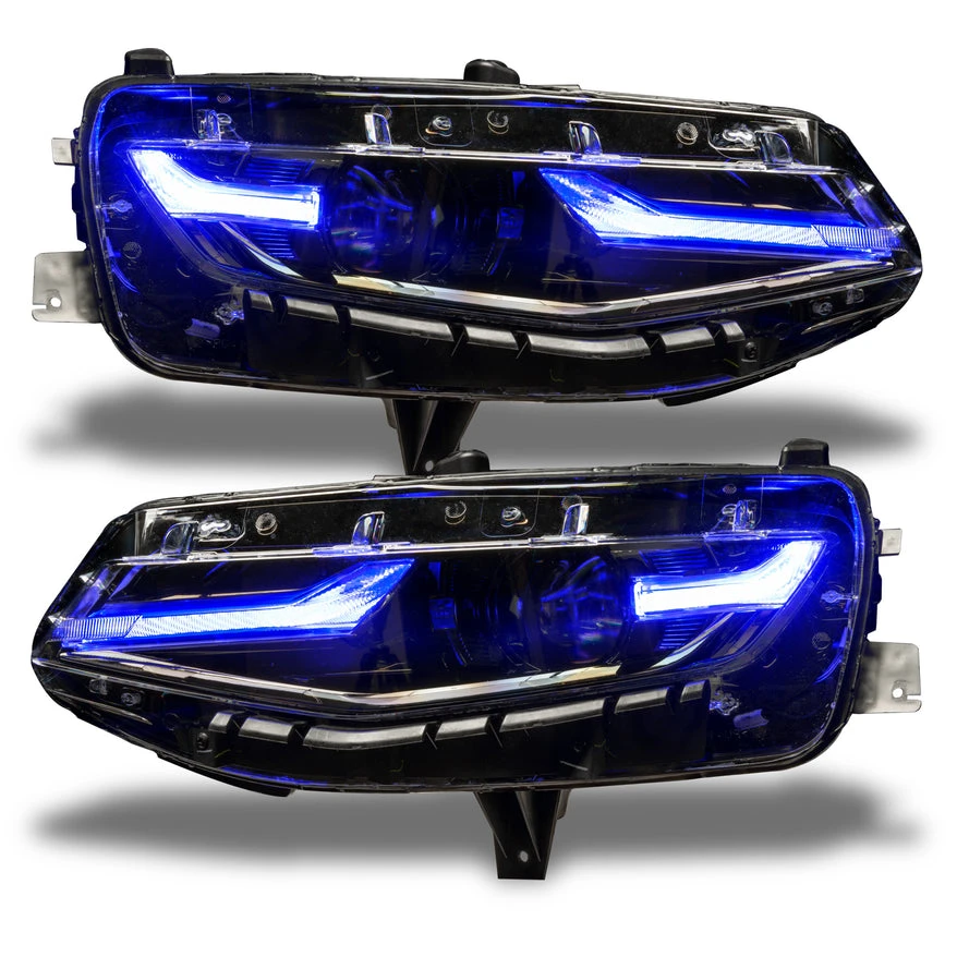 Oracle Lighting 2019-2024 Chevrolet Camaro LS/LT ColorSHIFT® RGB+A Headlight DRL Kit (1418-330, 1418-333, 1418-334, 1418-335, 1418-504) — product image 2