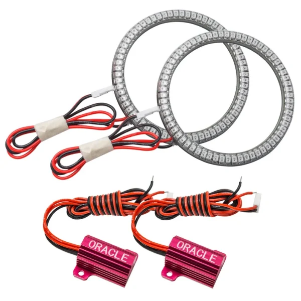 Oracle Lighting 2020-2024 Jeep Gladiator JT LED Surface Mount Fog Light Halo Kit (1215-001, 1215-003, 1215-004, 1215-005, 1215-333)