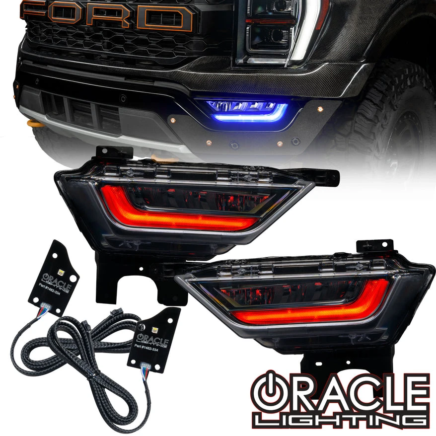 Oracle Lighting 2021-2023 Ford F-150 ColorSHIFT® RGB+W Fog Light DRL Kit (1462-334)