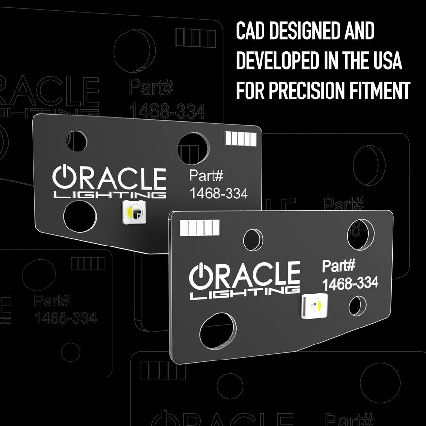 Oracle Lighting 2021-2024 Ford Bronco ColorSHIFT® RGB+W Headlight Halo Kit (1468-330, 1468-333, 1468-334, 1468-335, 1468-504) — product image 2