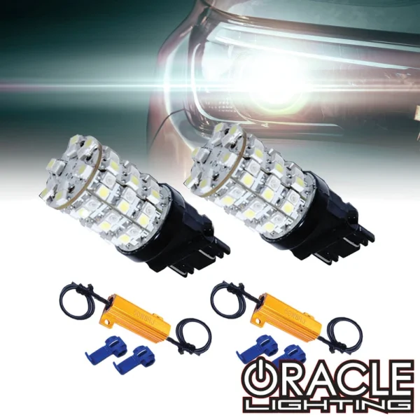 Oracle Lighting 3157 Switchback LED Bulbs with Load Equalizer Kit (4830-005)