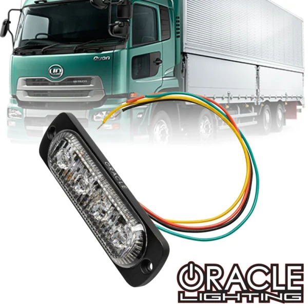 Oracle Lighting 4 LED Slim Strobe Light - Flush Lighthead (3510-001, 3510-002, 3510-003, 3510-005)