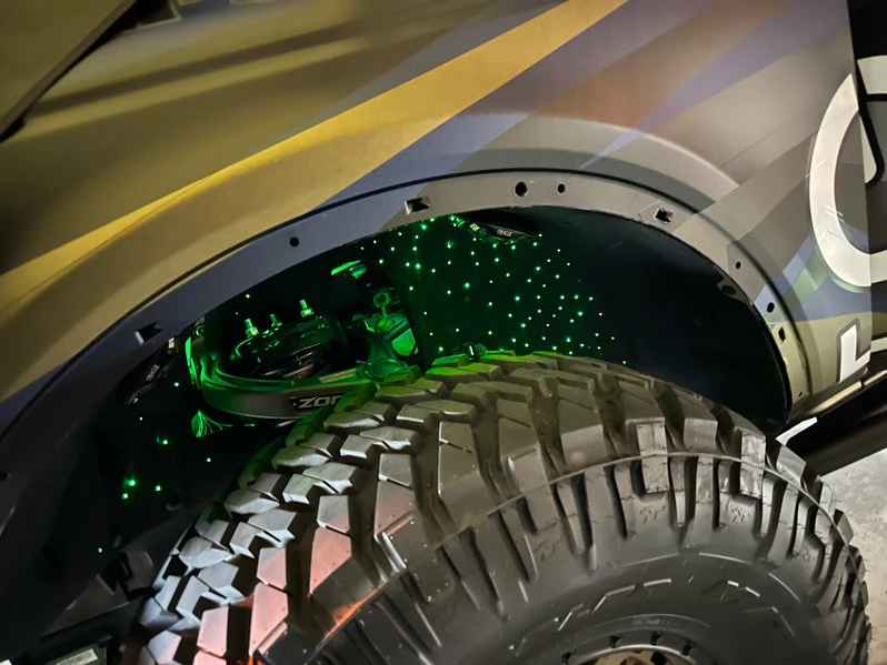 Oracle Lighting 40W Fiber Optic Wheel Liner ColorSHIFT® RGB+W LED Kit (5898-333) — product image 3