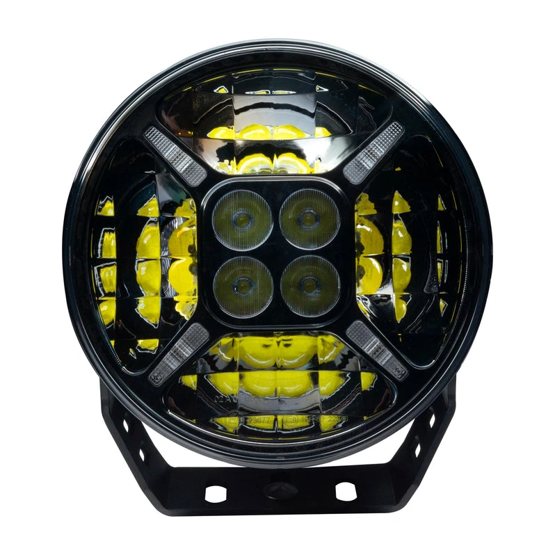 Oracle Lighting 9" Multifunction 120W LED Spotlight – Round Post Mount (2917-023) — product image 2