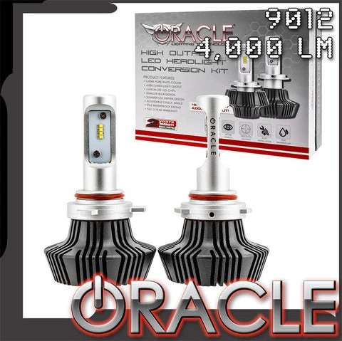Oracle Lighting 9012 4,000+ Lumen LED Headlight Bulbs Pair (5242-001)