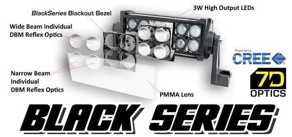 Oracle Lighting Black Series - 7D 22" 120W Dual Row LED Light Bar (5807-001) — product image 2