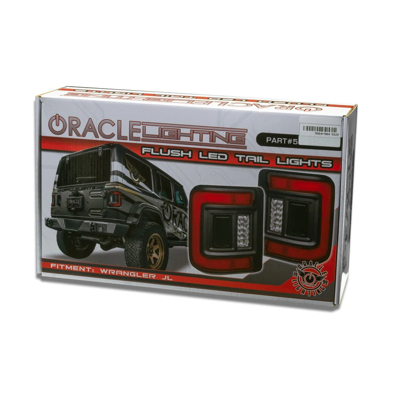 Oracle Lighting Flush Mount LED Tail Lights for Jeep Wrangler JL (5884-504, 5884-504-T) — product image 3
