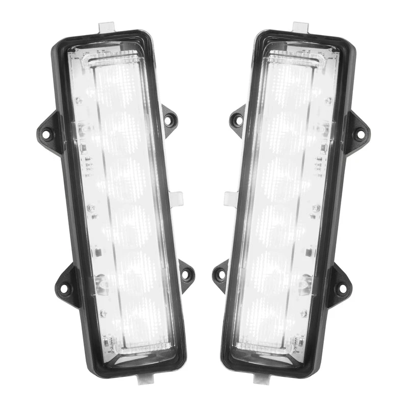 Oracle Lighting Ford Bronco Dual Function Amber/White LED Modules Flush Tail Lights (5915-FB-023)