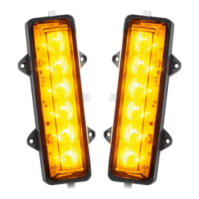 Oracle Lighting Ford Bronco Dual Function Amber/White LED Modules Flush Tail Lights (5915-FB-023) — product image 2