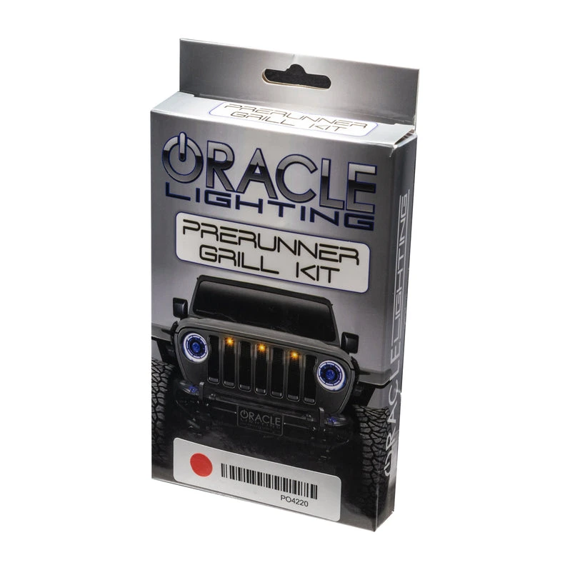 Oracle Lighting Jeep Gladiator JT Pre-Runner Style LED Grill Light Kit (5871-001, 5871-002, 5871-003, 5871-004, 5871-005) — product image 5