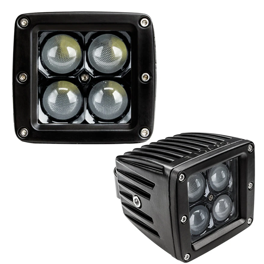 Oracle Lighting Jeep JK Dual Light Mounting Pillar Brackets + LED Lights Combo (2145-504) — product image 3