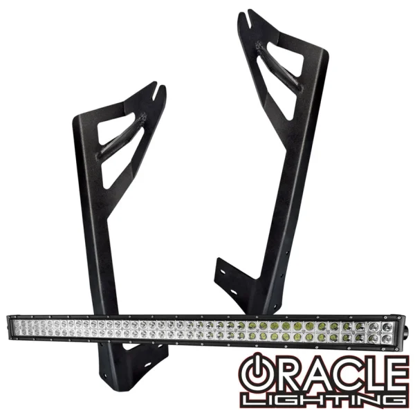 Oracle Lighting Jeep JK Upper Windshield Brackets + LED Light Combo (2146-504)