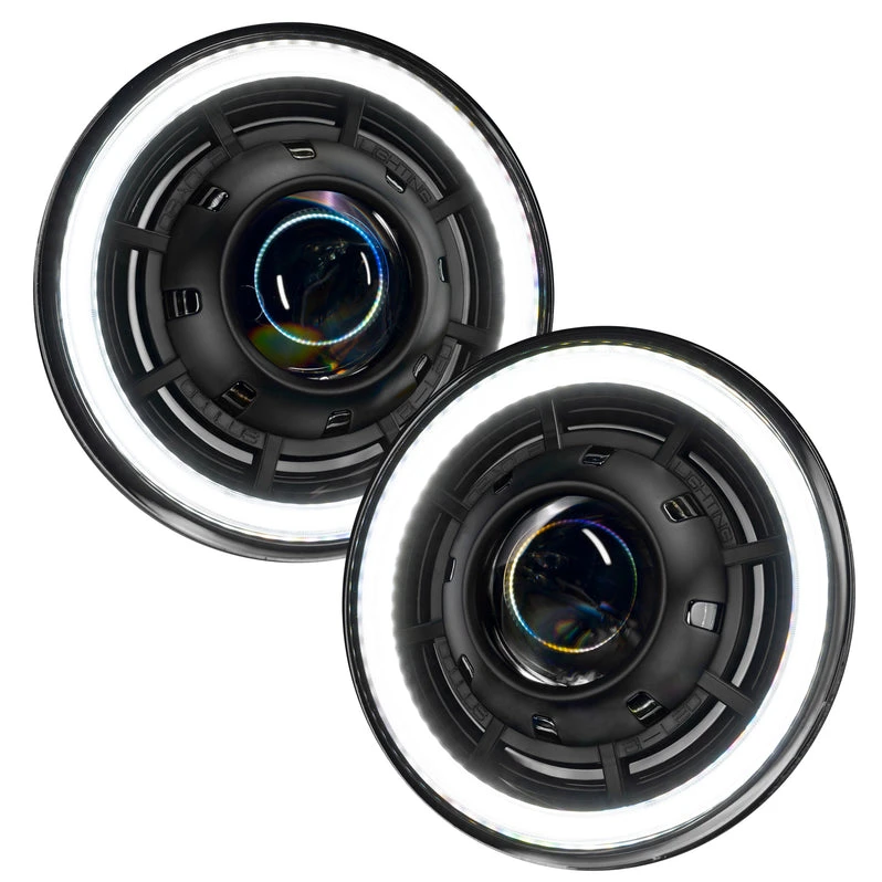 Oracle Lighting Jeep Wrangler JK Oculus™ 7" Bi-LED Projector Headlights (5876-001) — product image 3