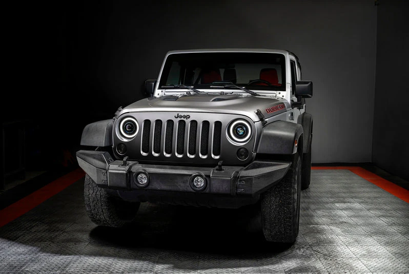 Oracle Lighting Jeep Wrangler JK Oculus™ 7" Switchback Bi-LED Headlights (5876-023) — product image 4