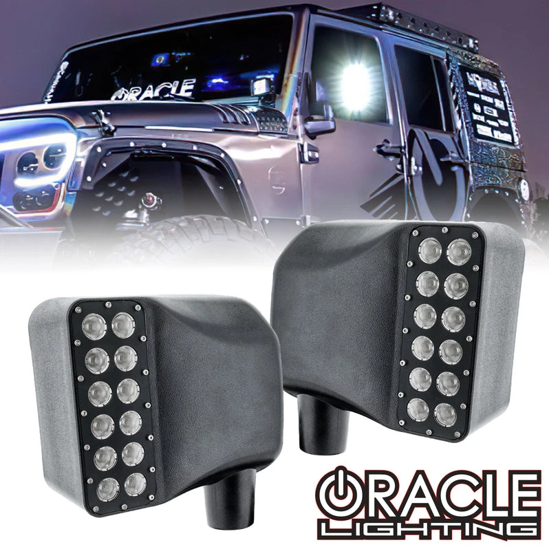 Oracle Lighting Jeep Wrangler JK Off-Road Side Mirrors (5751-001)