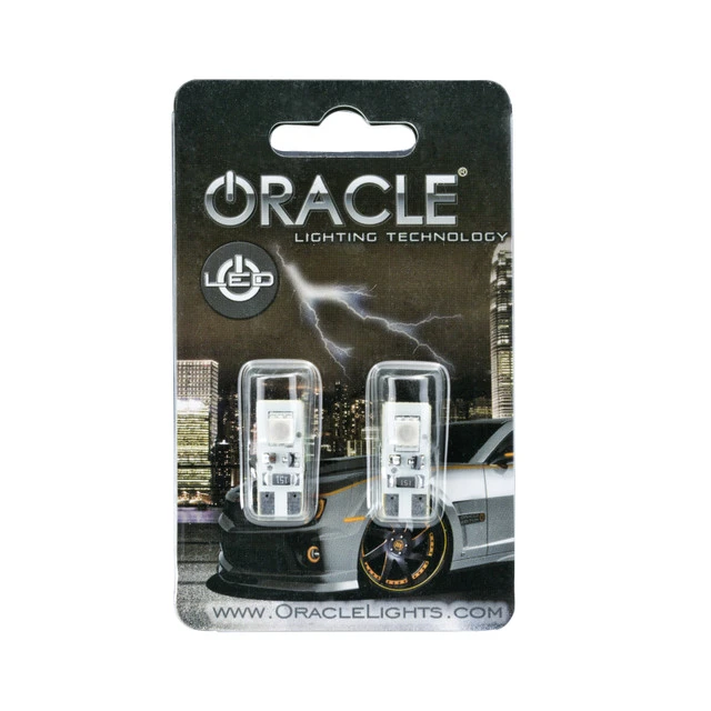 Oracle Lighting T10 2 LED 3 Chip Flank Bulb Red Pair (4903-003)