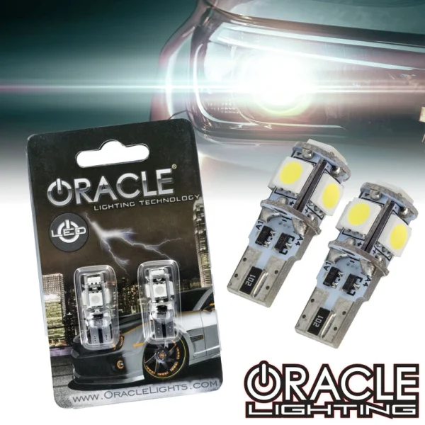 Oracle Lighting T10 5 LED 3 Chip SMD Bulbs Pair (4801-001, 4801-002, 4801-003, 4801-004, 4801-005, 4801-007, 4801-009, 4801-010)