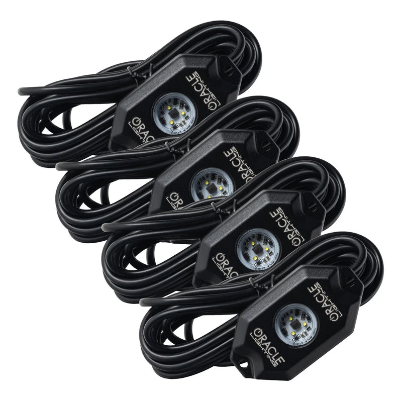 Oracle Lighting White Underbody Wheel Well Rock Light Kit - 4 Piece (5875-001) — product image 3