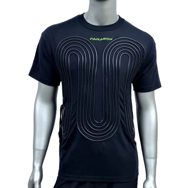 Paragon Pro Black Top - Sizes S to XXXXL (10210)