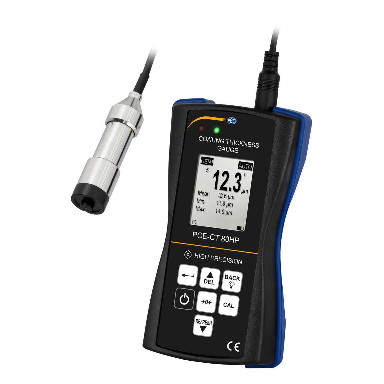 PCE Instruments Coating Thickness Gauge (PCE-CT 80HP-FN0D5)