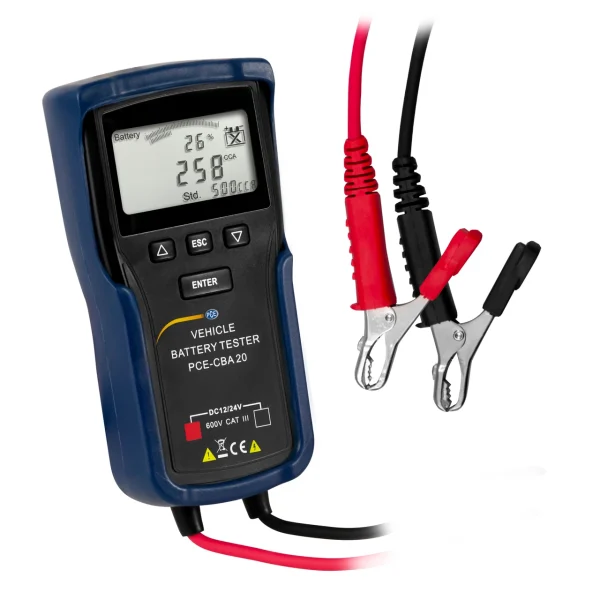 PCE Instruments Digital Automotive Battery Tester (PCE-CBA 20)