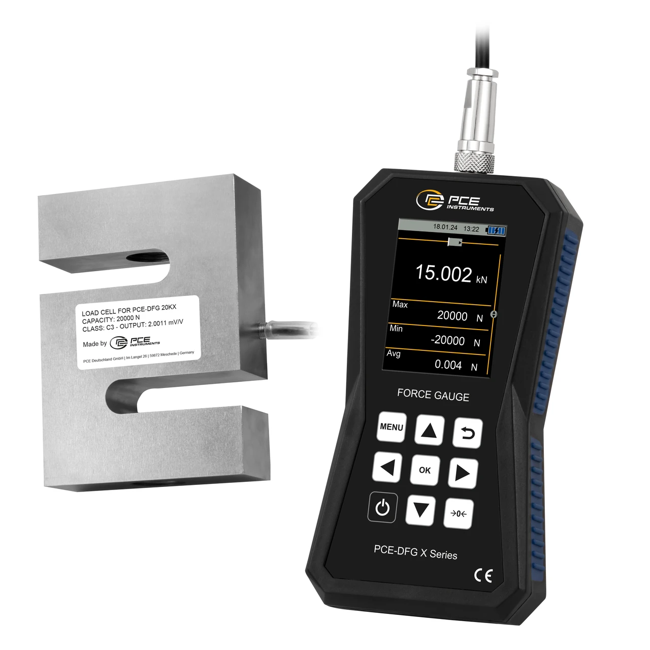 PCE Instruments Digital Force Gauge (PCE-DFG 20K X)