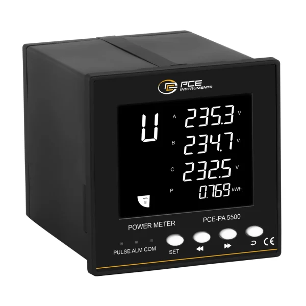 PCE Instruments Digital Power Quality Meter with RS485 (PCE-PA 5500)