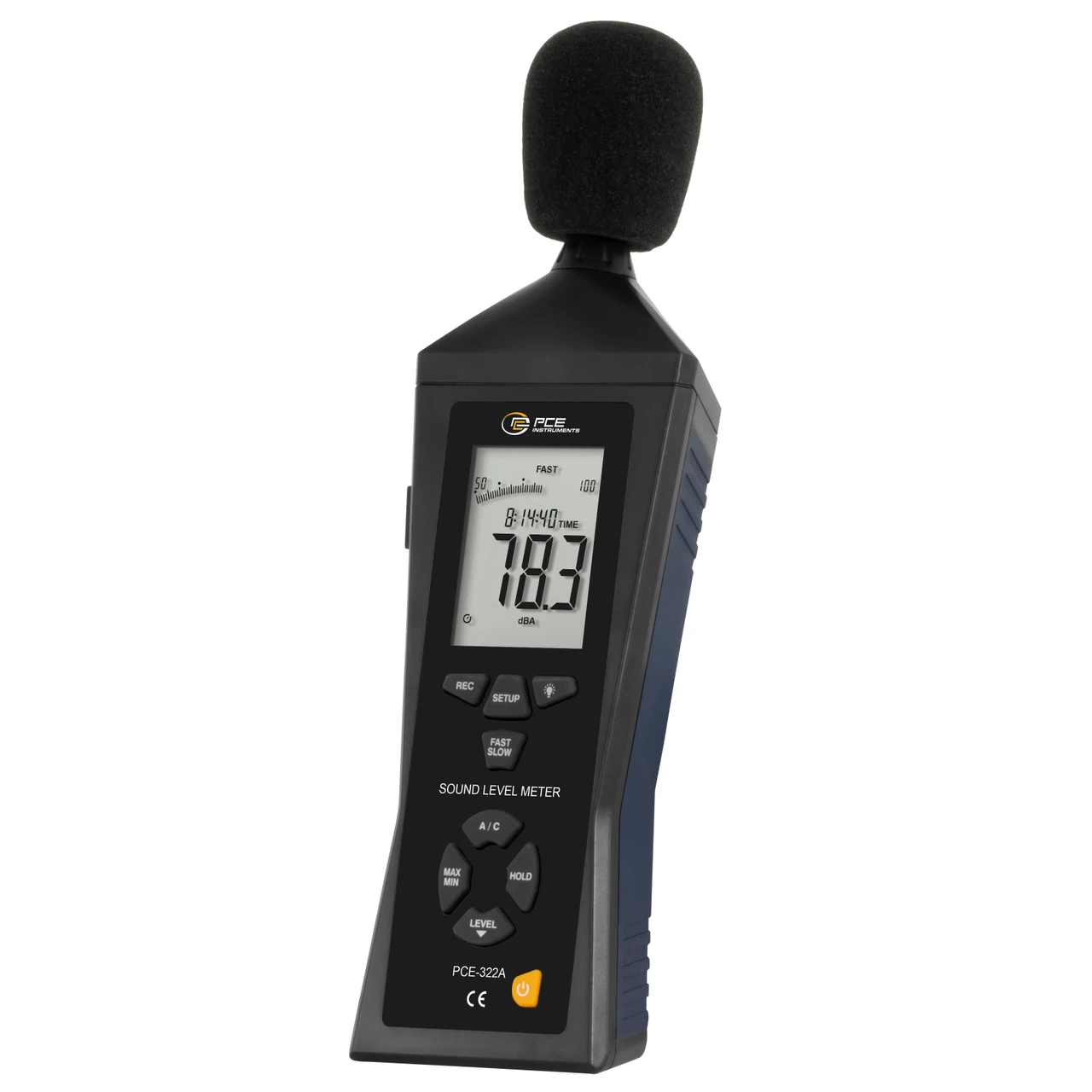 PCE Instruments Digital Sound Level Meter 30 to 130 dB USB Data Logging (PCE-322A)