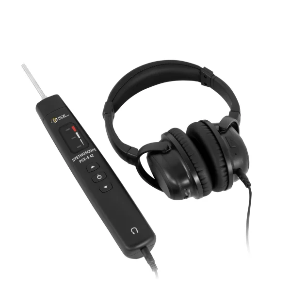 PCE Instruments Digital Vibration Analyzer with Noise-Suppressing Headphones (PCE-S 42)