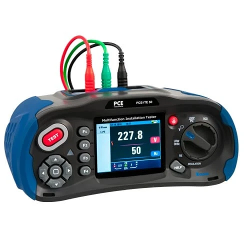 PCE Instruments Electrical Insulation Tester with 3.5" TFT Display (PCE-ITE 50)
