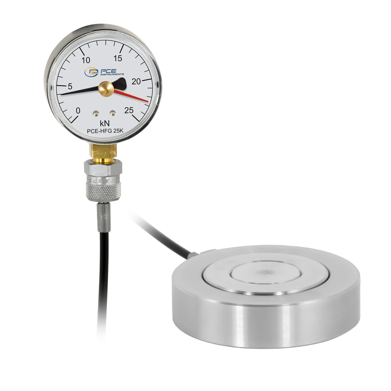 PCE Instruments Force Gauge 25,000 N with Hydraulic Measurement (PCE-HFG 25K-E100)