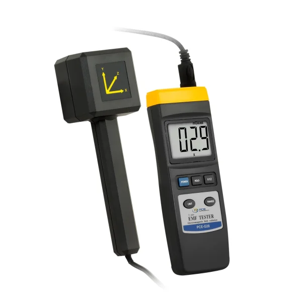 PCE Instruments Gauss Meter with 3-Axis EMF Sensor (PCE-G28)