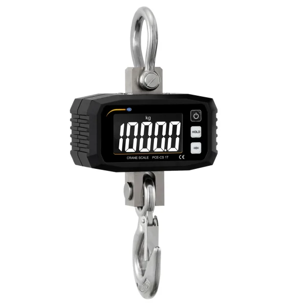 PCE Instruments Heavy-Duty Crane Scale 1000 kg Capacity with LCD Display (PCE-CS 1T)