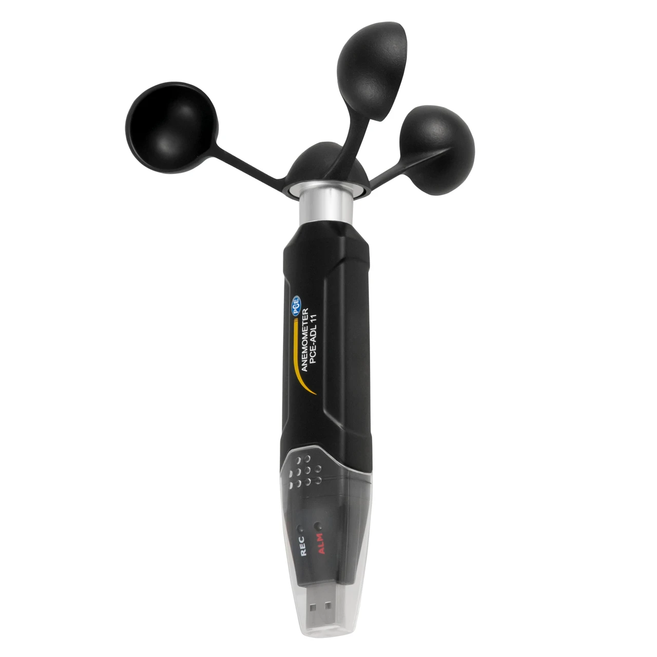 PCE Instruments High-Precision Anemometer with Data Logger and USB Interface (PCE-ADL 11)