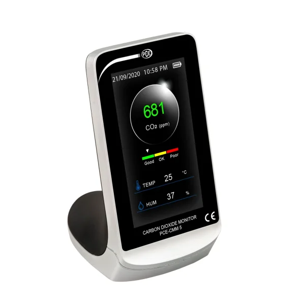 PCE Instruments Indoor Air Quality Monitor CO2 Temperature Humidity Display (PCE-CMM 5)