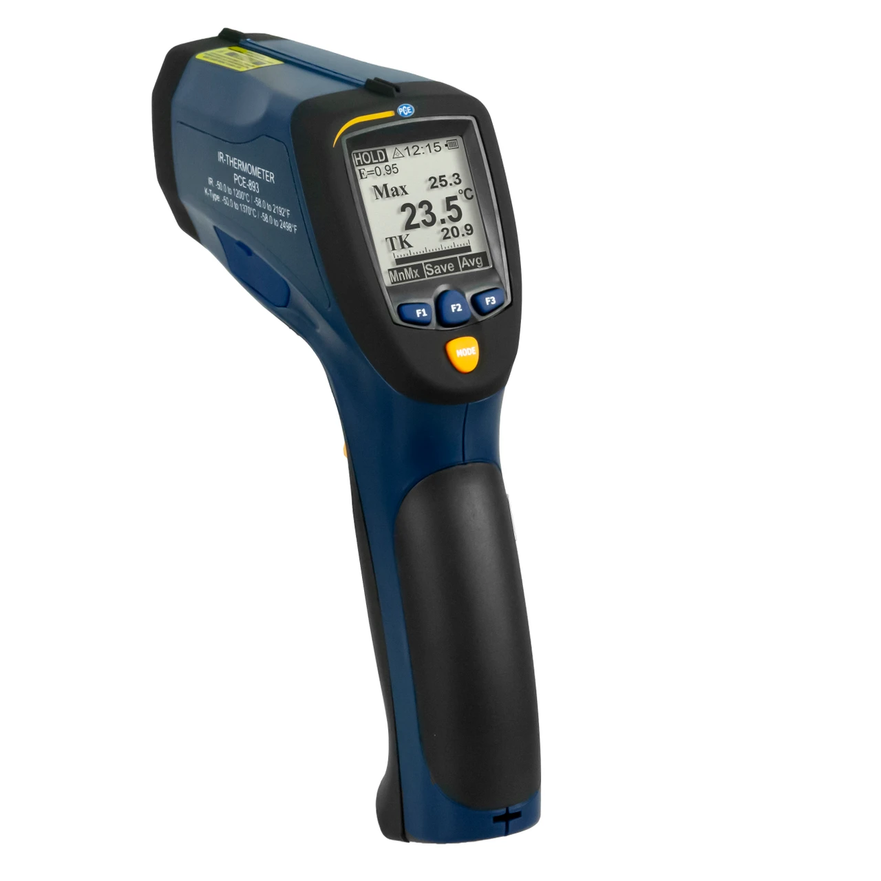 PCE Instruments Infrared Thermometer with Dual Laser (PCE-893)