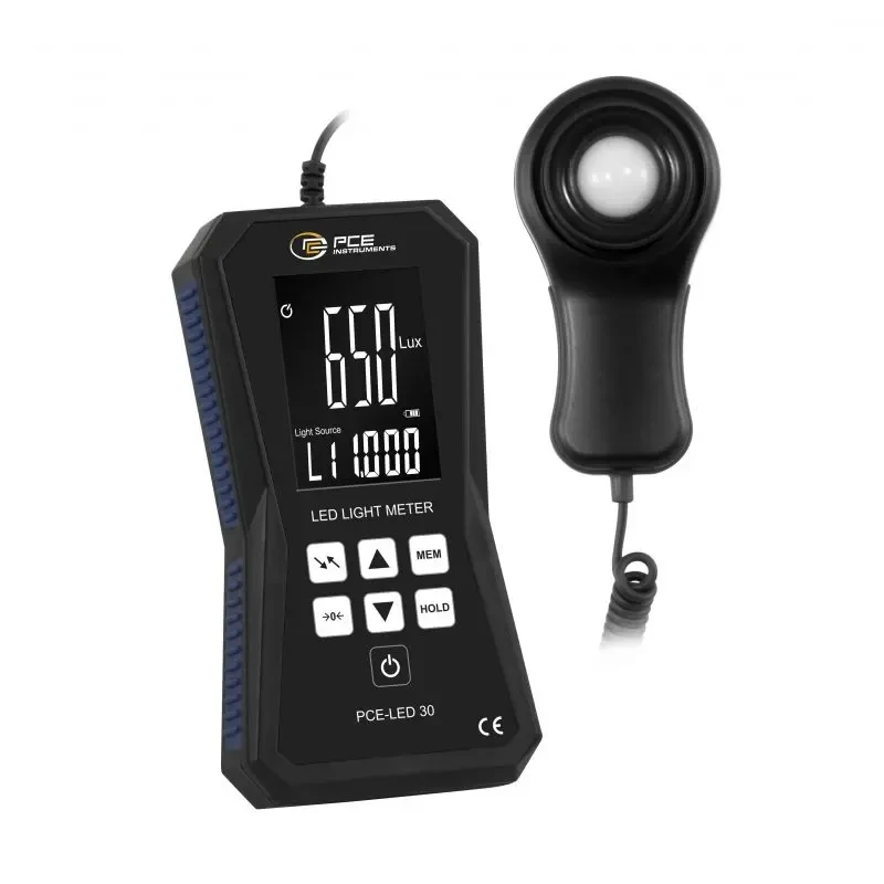PCE Instruments LED Light Meter with External Sensor (PCE-LED 30)