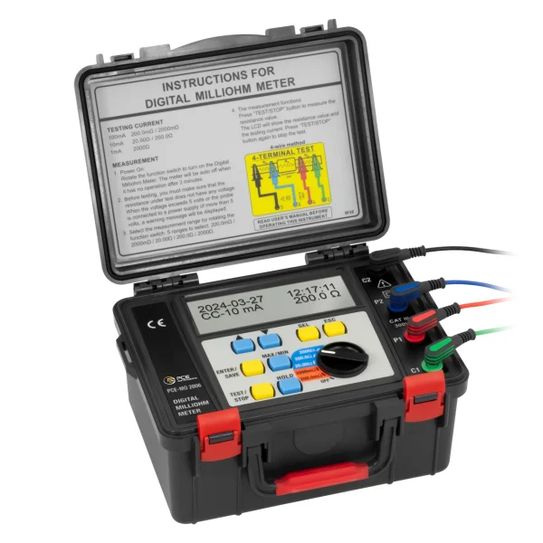 PCE Instruments Milliohmmeter (PCE-MO 2006)