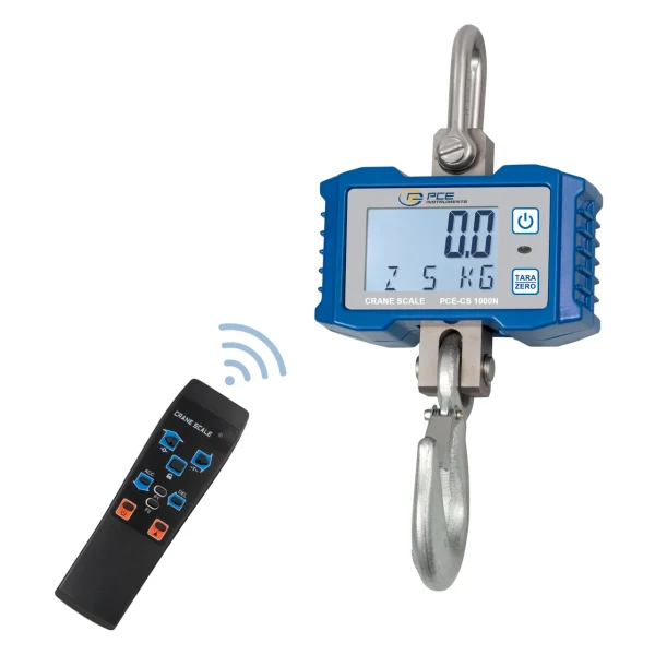 PCE Instruments Mobile Crane Scale with LCD Display (PCE-CS 1000N)