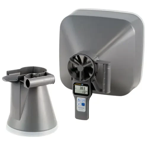 PCE Instruments Multifunction Air Flow Meter with Capture Hoods (PCE-VA 20-SET)