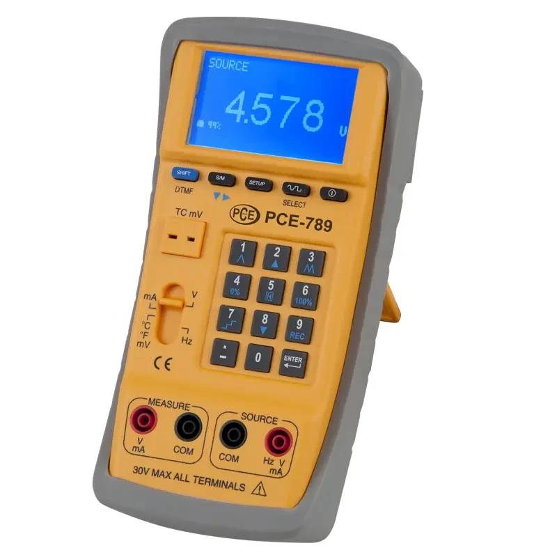 PCE Instruments Multifunction Process Calibrator with Data Logger (PCE-789)