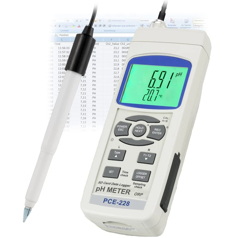 PCE Instruments Soil pH and Temperature Meter (PCE-228S)