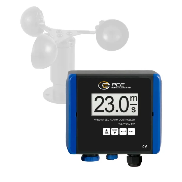 PCE Instruments Wind Speed Alarm Controller Wireless System (PCE-WSAC 50+)