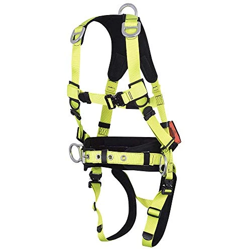 PeakWorks V8005173 PeakPro Plus Full Body Safety Harness with Positioning Belt