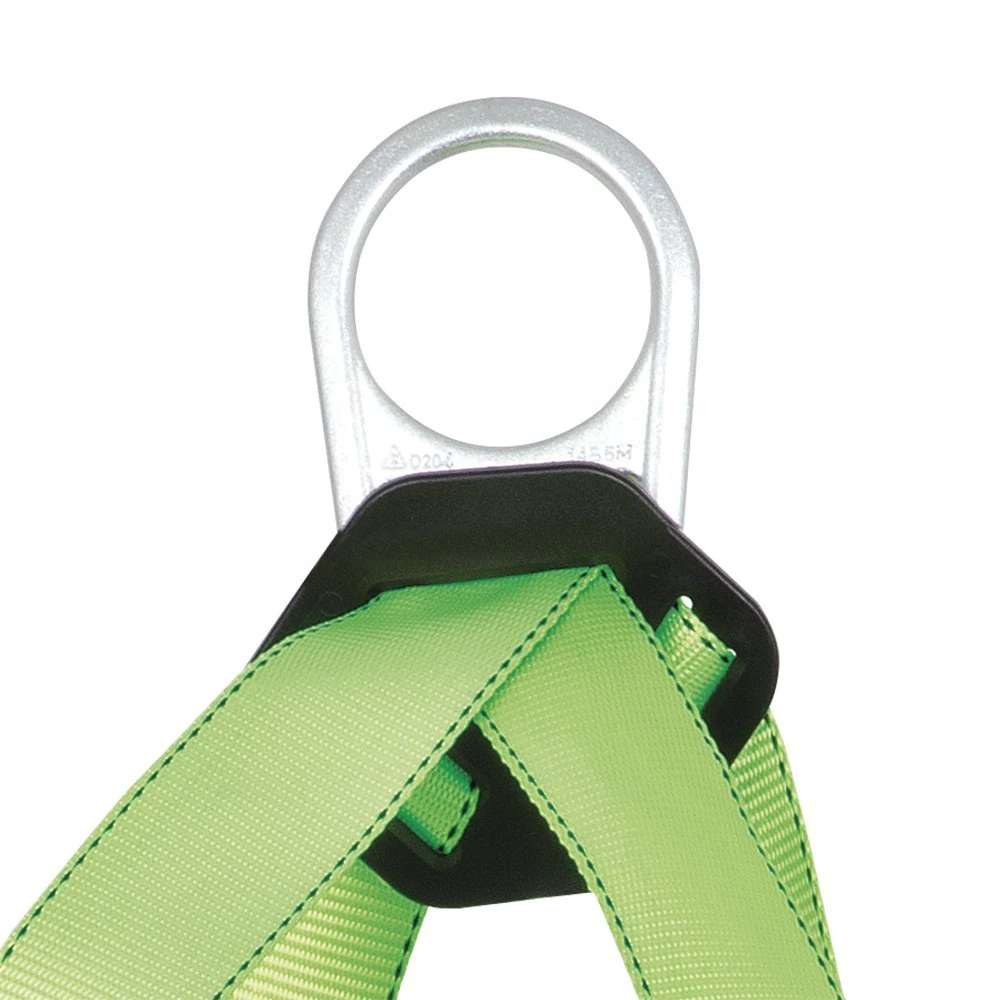 PeakWorks V8255211 Fall Protection Full Body Safety Harness, Green/Black, Small — product image 2